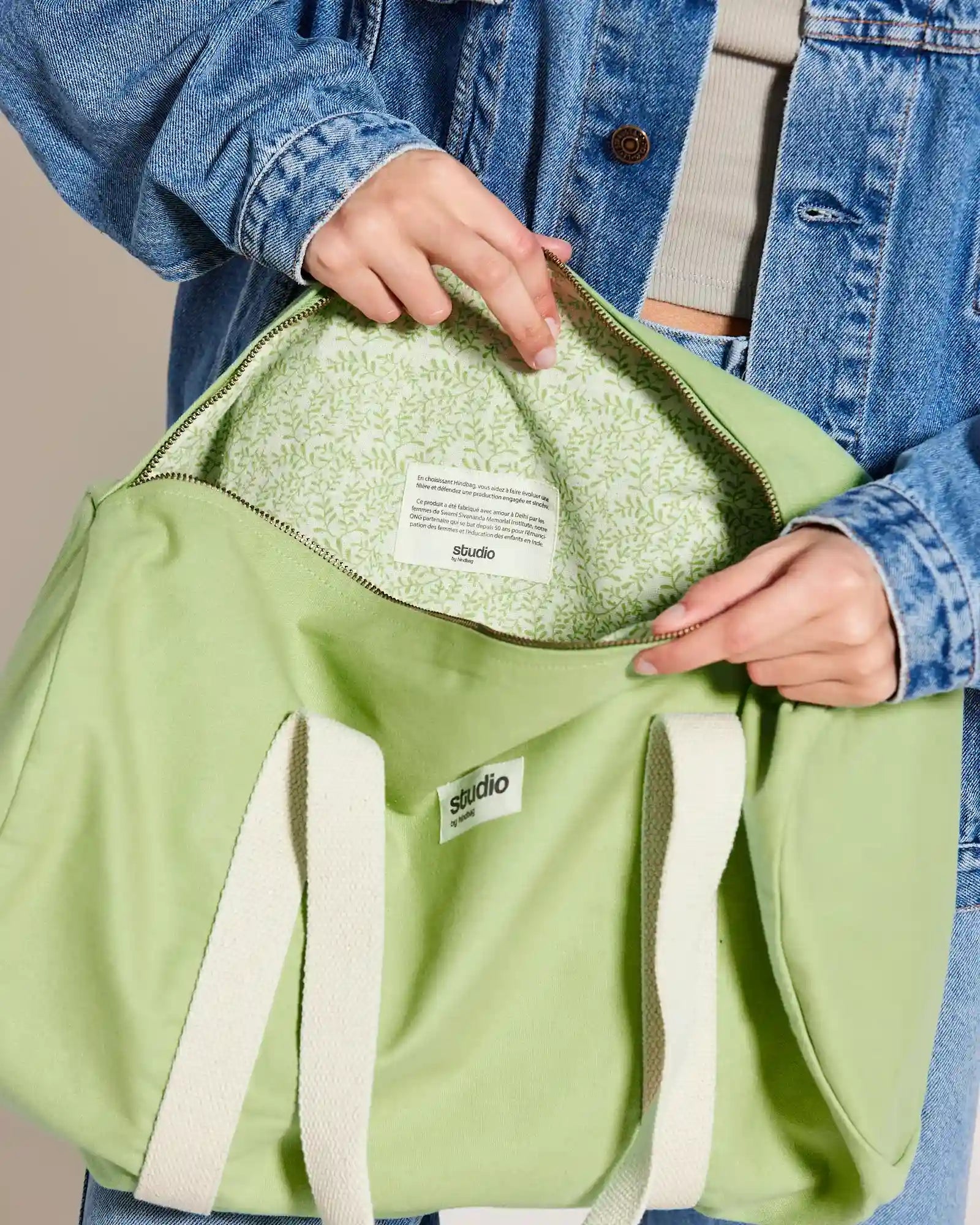 Plunjezak van biologisch katoen Hindbag Sam te personaliseren - 19